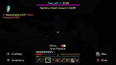 1v3 clutch up Hive Skywars