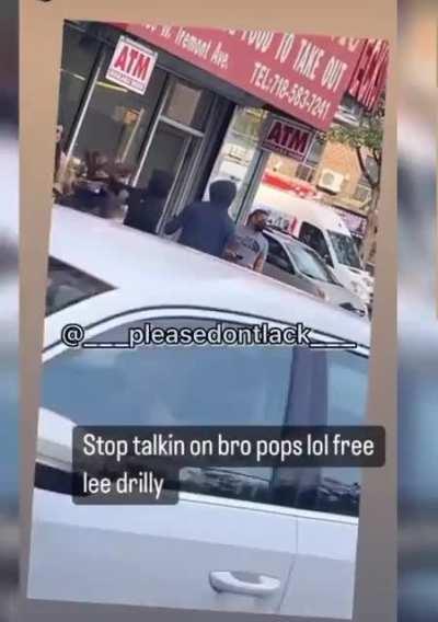 Cj goon pops on lee Drilly cougar👀