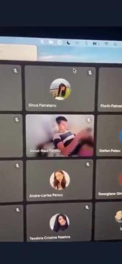 Not triple checking if your camera is on