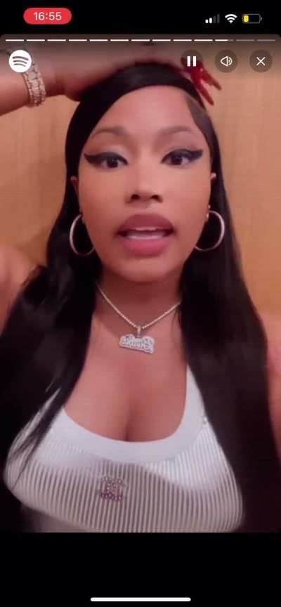 Spotify Wrapped Message from Nicki 