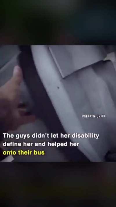 Awww 😊 what nice guys!