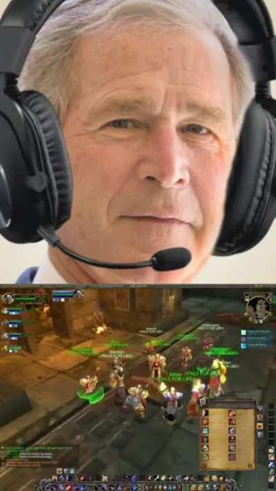 The Gang do a Leeroy Jenkins