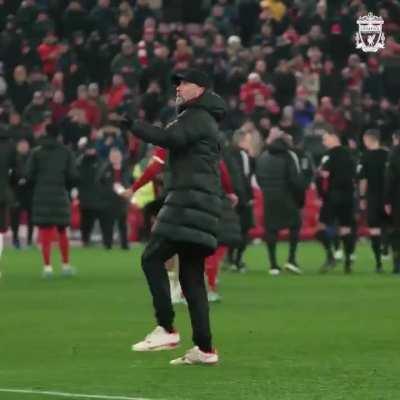 Klopp’s fist pumps are back 👊🏼