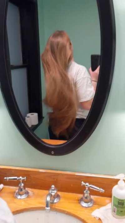 I always find the way hair moves mesmorizing