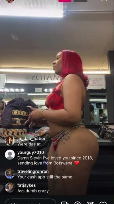 Blu in the locker room