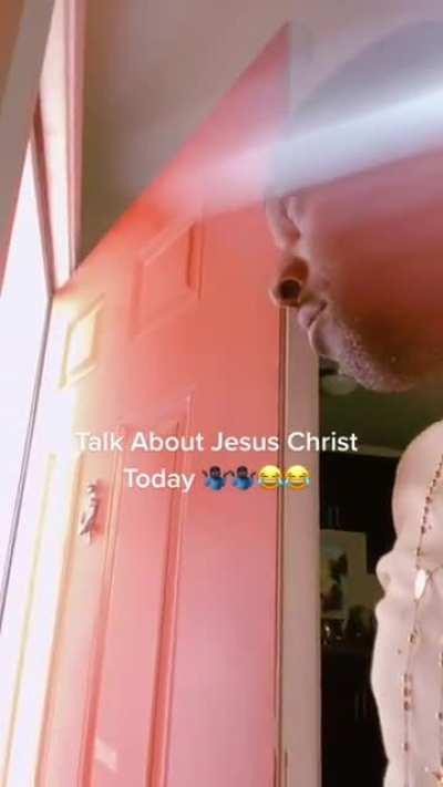 To talk about jesus christ.