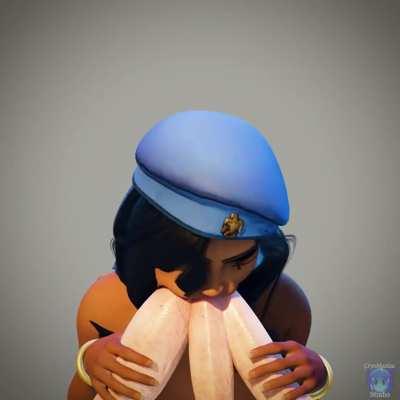 Ana vs 3 Cocks (Cyromaniac)