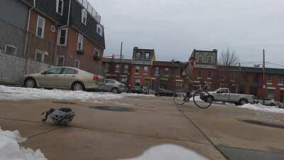 no hands backwards circle I recently learned