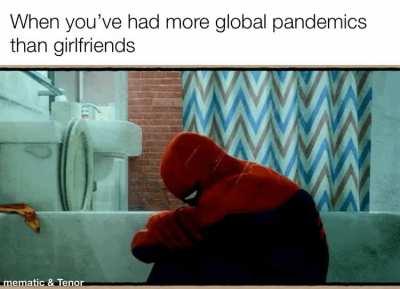 Crying in The shower with a pizza