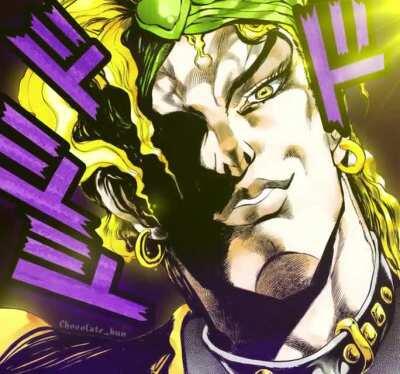 [Fanart] Animated DIO panel in all his grace