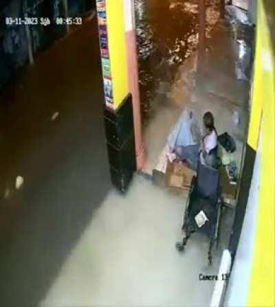 Sadly someone isn't going to sleep warm tonight