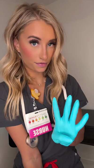 I heard someone’s been a bad patient, time for your treatment.