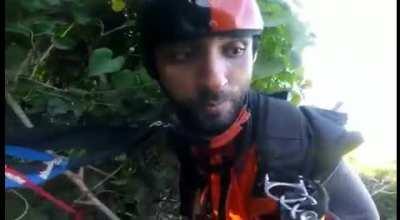 Que perigo! O cara se salvou por pouco