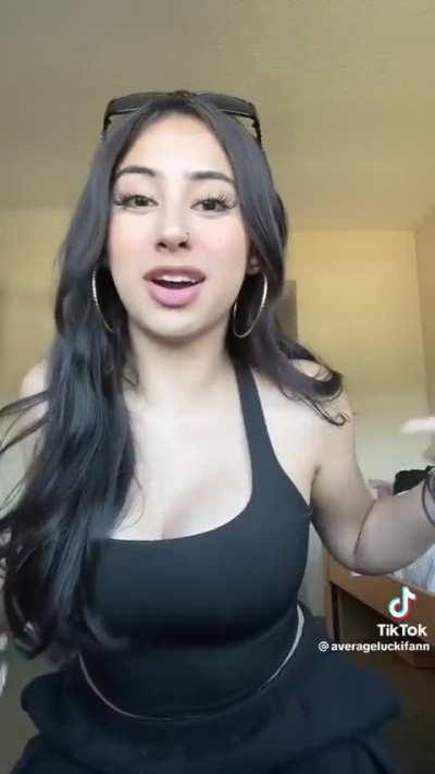 Cute big boobs latina 