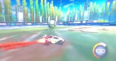 I love playing rocket league with my dad, check out this sick passing play