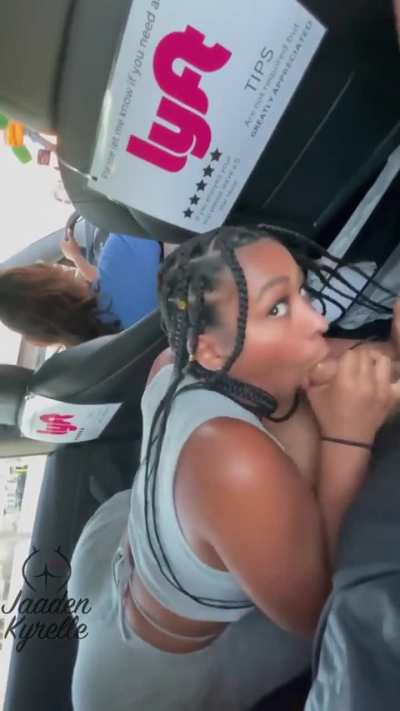 Lyft blowjob