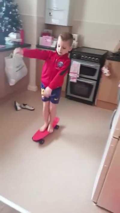 HMJB while I skate inside the house
