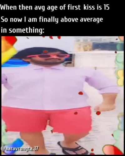 Finally! I become above avg.