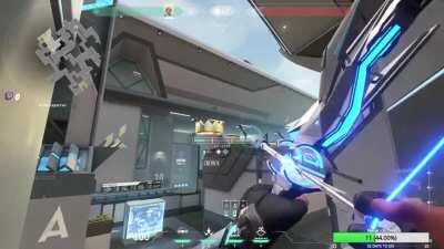 Idk if anyone did this before but i created a Sova line up for defending and attacking A side on Split.