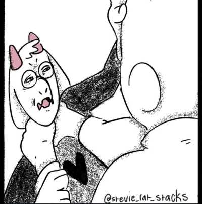 Deltarune tomorrow comic dub by me, art by stevie_rat_stacks on instagram!!