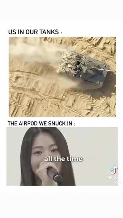 A Tiktok made by the official idf account