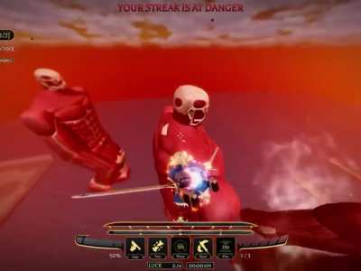 saber stops the rumbling