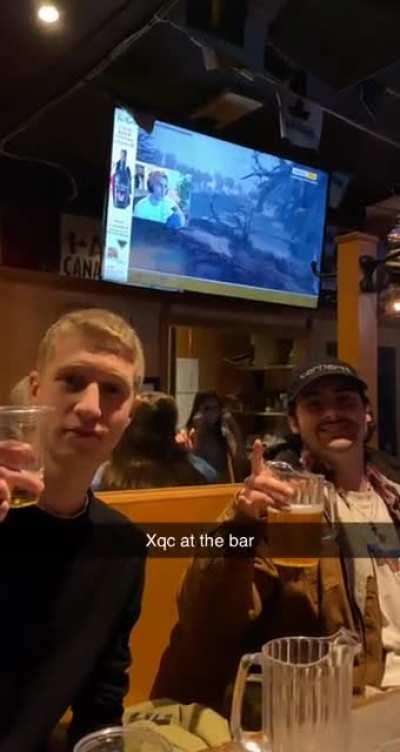 XQCL At the Bar