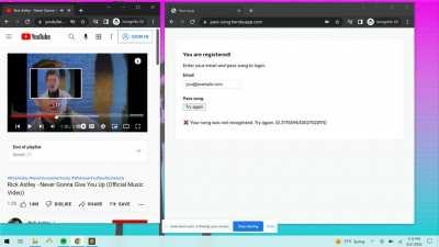 Pass song - sing a tune to sign in