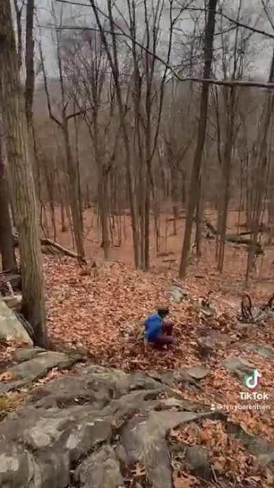 So my friend got his first MTB today