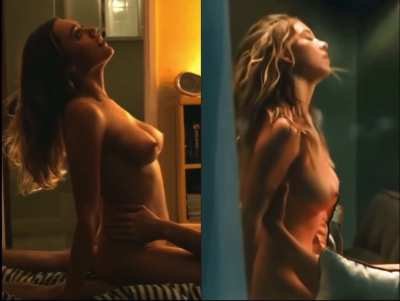 Aimee Lou Wood and Sydney Sweeney