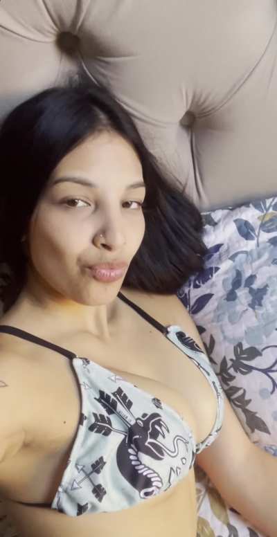 My perky arab tits are so fun to play with