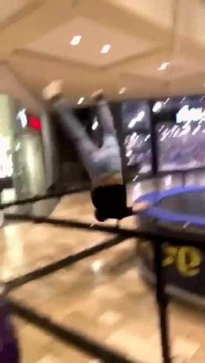 He really hurt himself