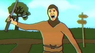 The RPG series but it's just Jacob screaming HUZZAH!