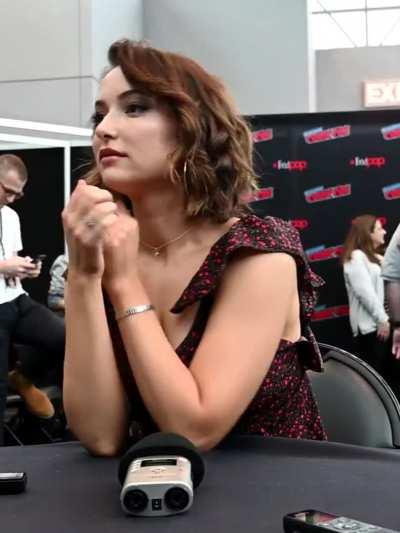 Milana Vayntrub checking you out
