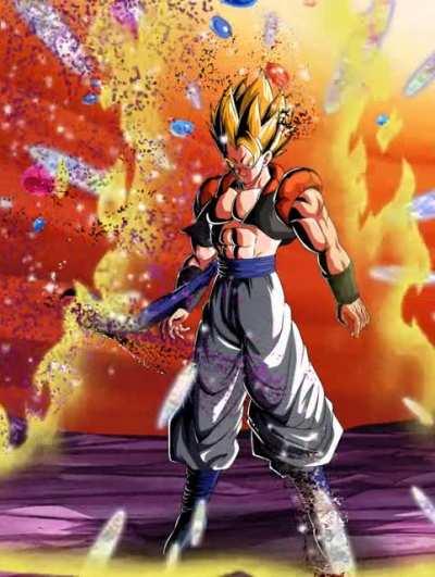 [FAN-MADE] LR AGL [Fierce Fusion Power] Goku (Angel) & Vegeta (Angel) > Super Gogeta SA, Counter, Revival, and Active Skill animations