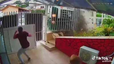 Two lucky people in Brazil