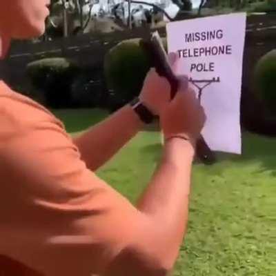 dearly beloved telephone pole