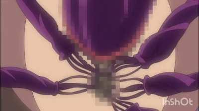 teacher filled with tentacle Monster Cum