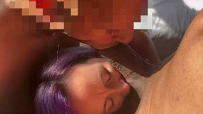 Our cuckolding lifestyle has evolved to my husband getting no pussy and sucking cock 