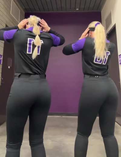 Tinley Lucas and Emily Darwin - American softball players