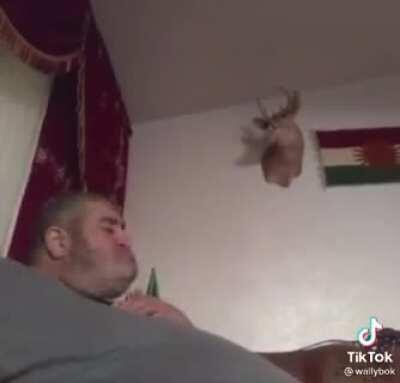 Mohammad vibing as always