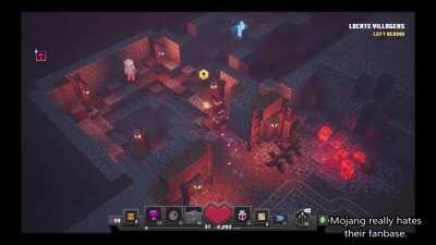 Game was too easy, so they added INVISIBLE mobs.