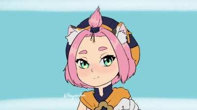 Diona animation I just finished, the song is Tokyo by leat’q