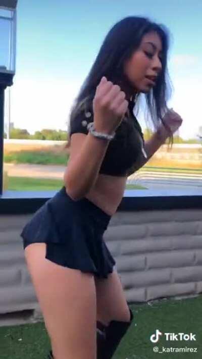 Love the pleated skirts...