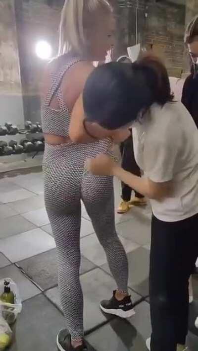 So the butt is fake?v?