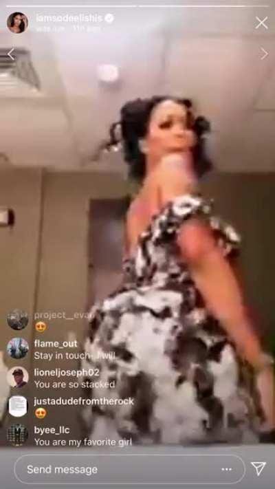 Fine Azz #Deelishis twerking 😍🔥