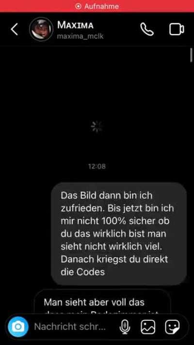 Als Beweis das es wirklich Maxima ist