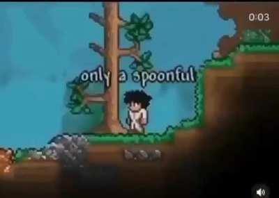 comically large spoon