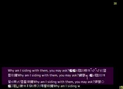 This is what happens when you don't put a thread to sleep