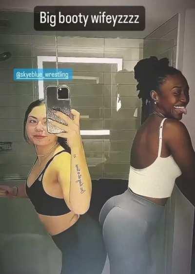 Skye Blue & Queen Aminata